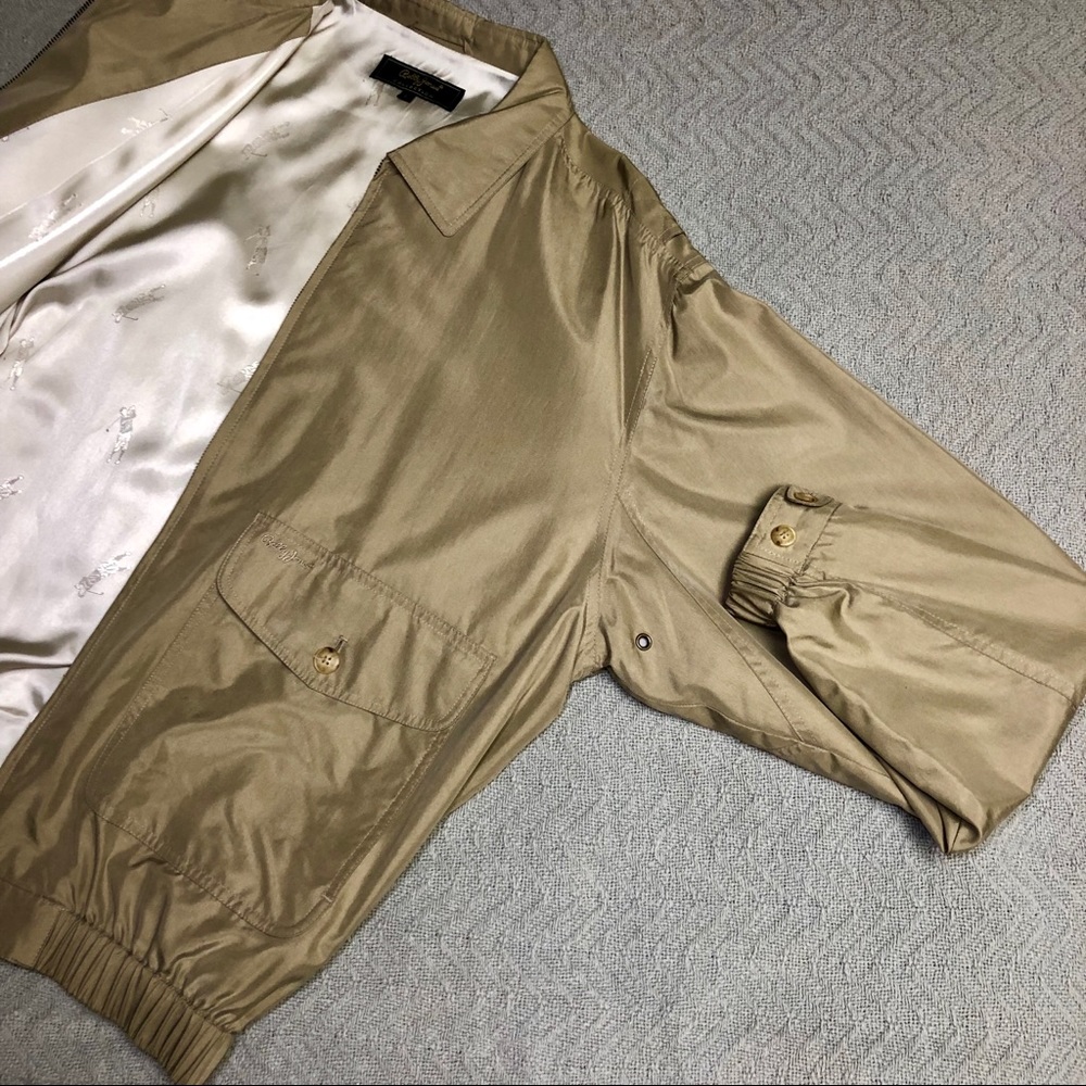 Bobby Jones 100% Silk Casual Golf Jacket